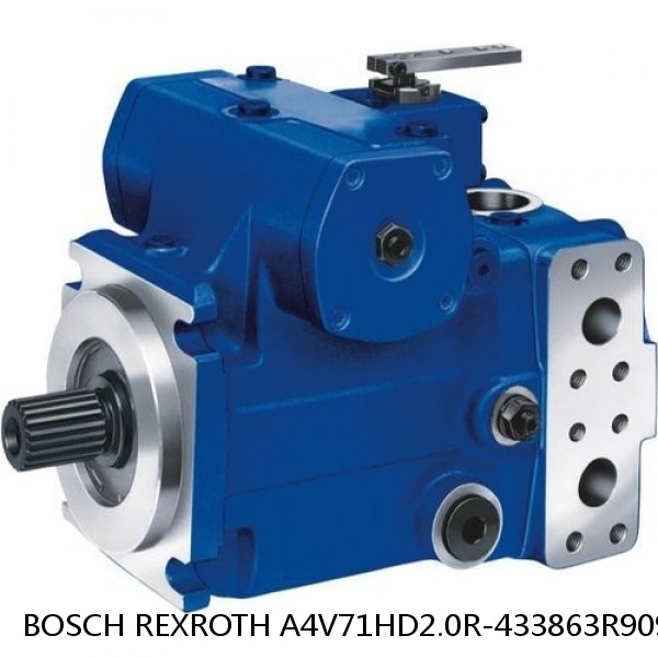 A4V71HD2.0R-433863R909433863_DE_952 BOSCH REXROTH A4V Variable Pumps