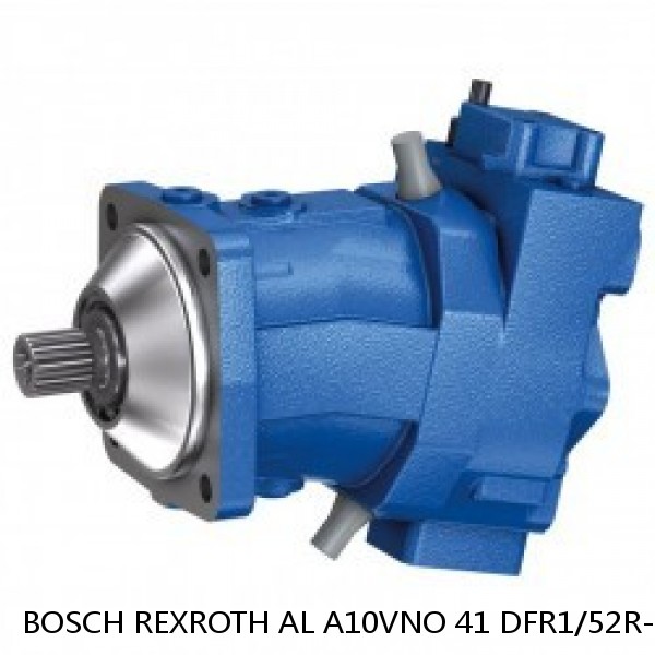 AL A10VNO 41 DFR1/52R-HRC40N00-S1005 BOSCH REXROTH A10VNO Axial Piston Pumps