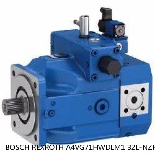 A4VG71HWDLM1 32L-NZF02F001S-S BOSCH REXROTH A4VG Variable Displacement Pumps