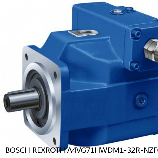 A4VG71HWDM1-32R-NZF02F021S BOSCH REXROTH A4VG Variable Displacement Pumps