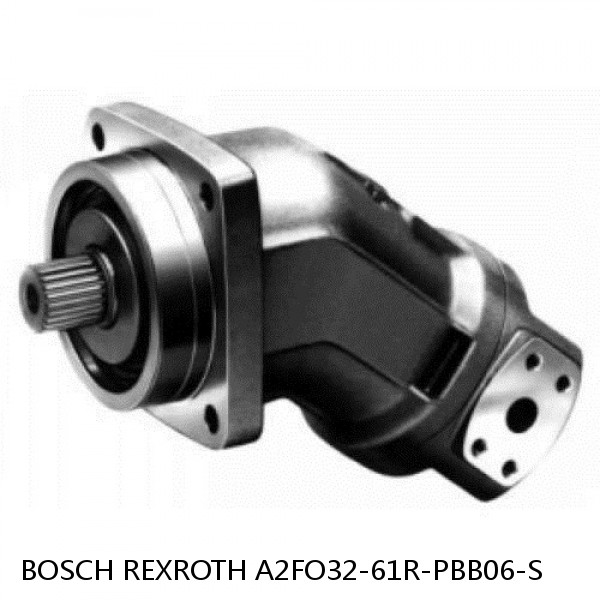 A2FO32-61R-PBB06-S BOSCH REXROTH A2FO Fixed Displacement Pumps