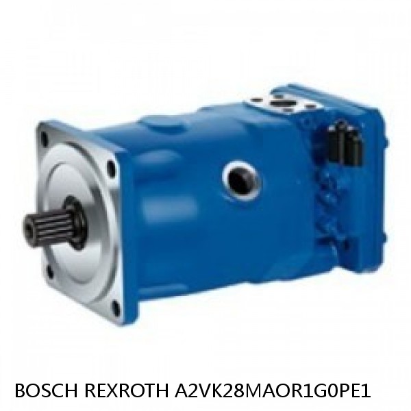 A2VK28MAOR1G0PE1 BOSCH REXROTH A2VK Variable Displacement Pumps