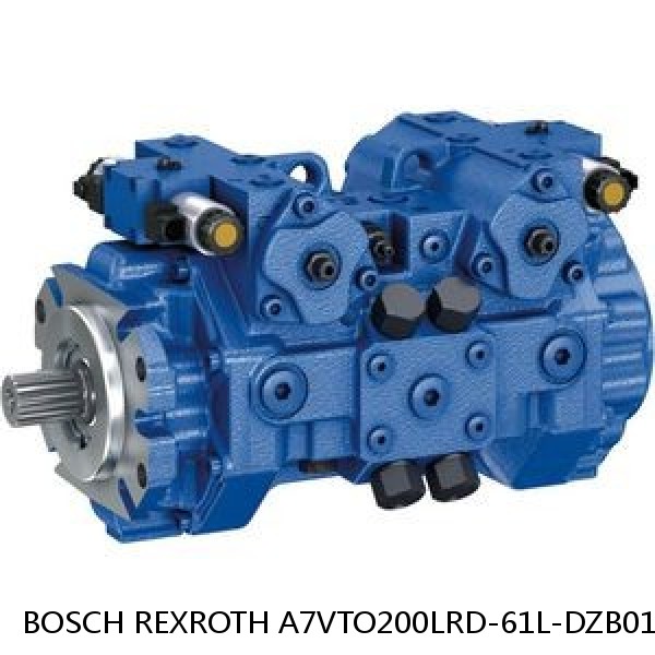 A7VTO200LRD-61L-DZB01-S BOSCH REXROTH A7VTO HYDRAULIC PUMP