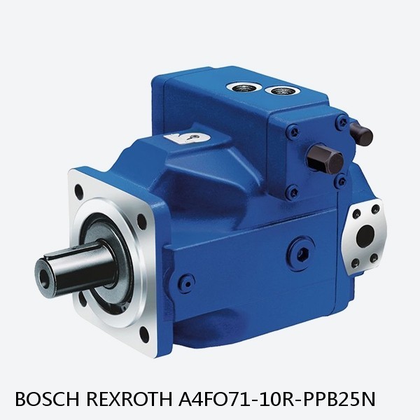 A4FO71-10R-PPB25N BOSCH REXROTH A4FO Fixed Displacement Pumps