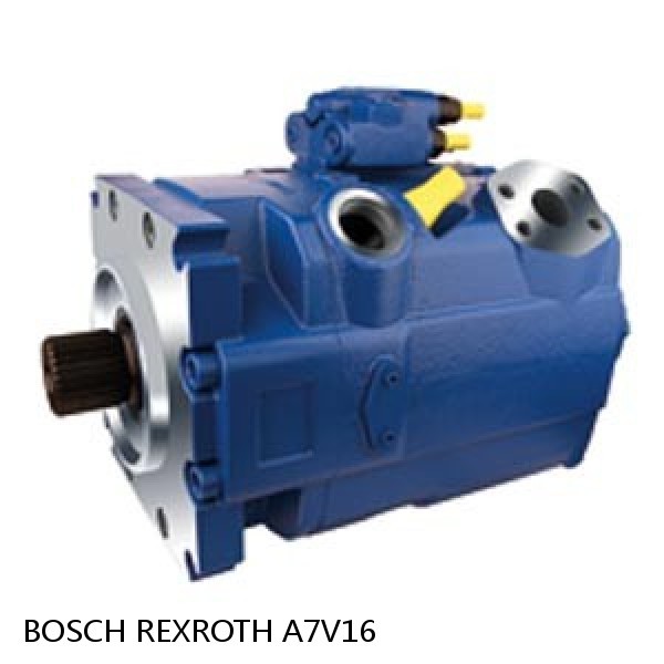 A7V16 BOSCH REXROTH A7V HYDRAULIC PISTON PUMP