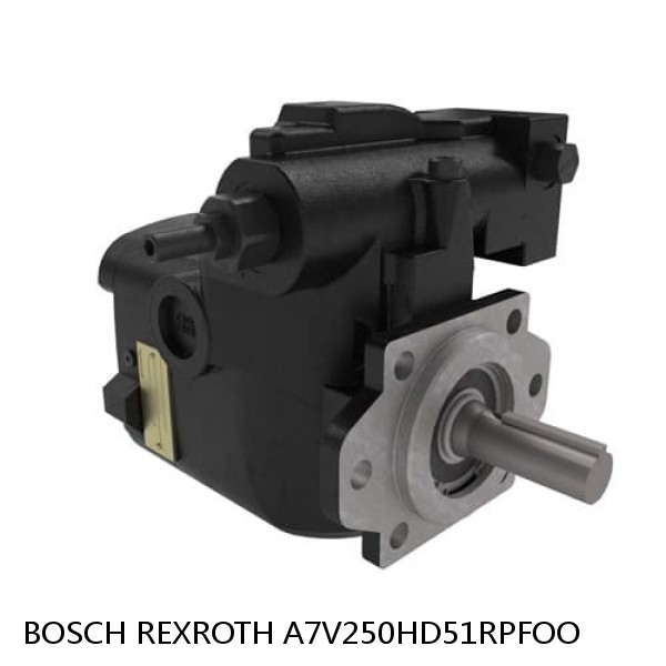 A7V250HD51RPFOO BOSCH REXROTH A7V HYDRAULIC PISTON PUMP