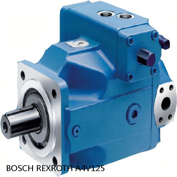 A4V125 BOSCH REXROTH A4V Variable Pumps