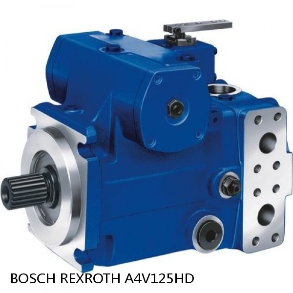 A4V125HD BOSCH REXROTH A4V Variable Pumps #1 image