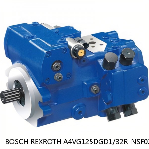 A4VG125DGD1/32R-NSF02F021S BOSCH REXROTH A4VG Variable Displacement Pumps #1 image