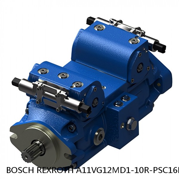 A11VG12MD1-10R-PSC16F001S BOSCH REXROTH A11VG Hydraulic Pumps #1 image