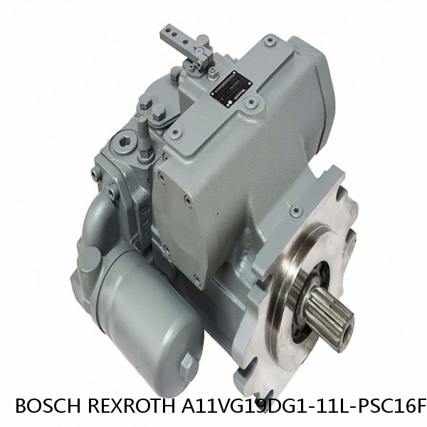 A11VG19DG1-11L-PSC16F011S BOSCH REXROTH A11VG Hydraulic Pumps #1 image