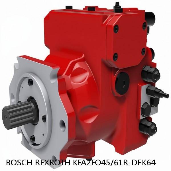 KFA2FO45/61R-DEK64 BOSCH REXROTH KFA2FO HYDRAULIC PISTON PUMP #1 image