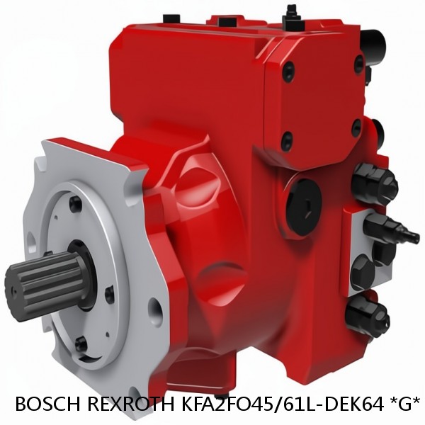 KFA2FO45/61L-DEK64 *G* BOSCH REXROTH KFA2FO HYDRAULIC PISTON PUMP #1 image