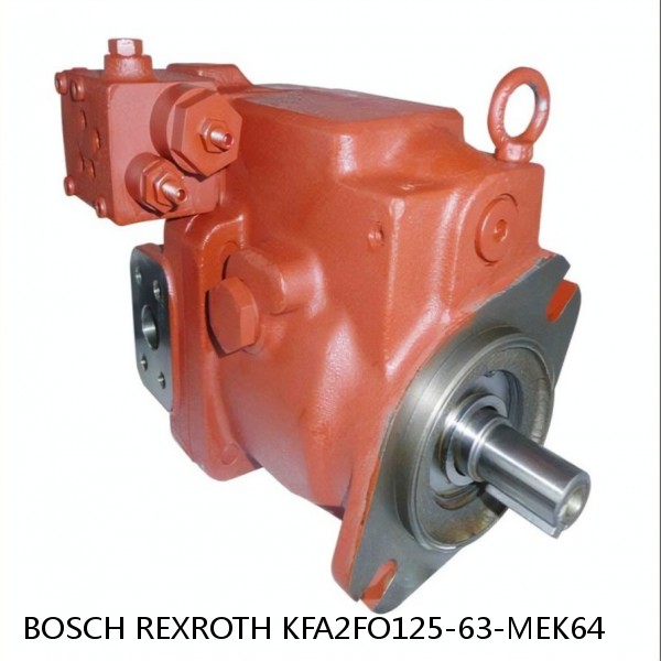 KFA2FO125-63-MEK64 BOSCH REXROTH KFA2FO HYDRAULIC PISTON PUMP #1 image