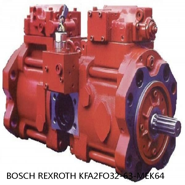 KFA2FO32-63-MEK64 BOSCH REXROTH KFA2FO HYDRAULIC PISTON PUMP #1 image